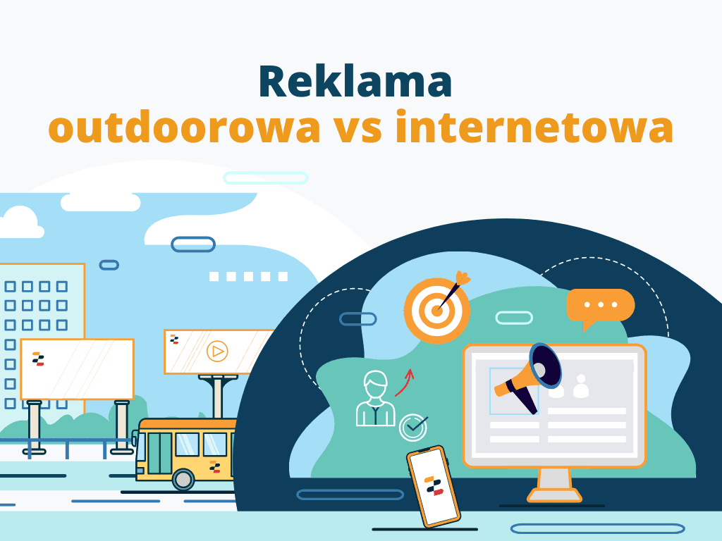 Reklama zewnętrzna vs reklama internetowa