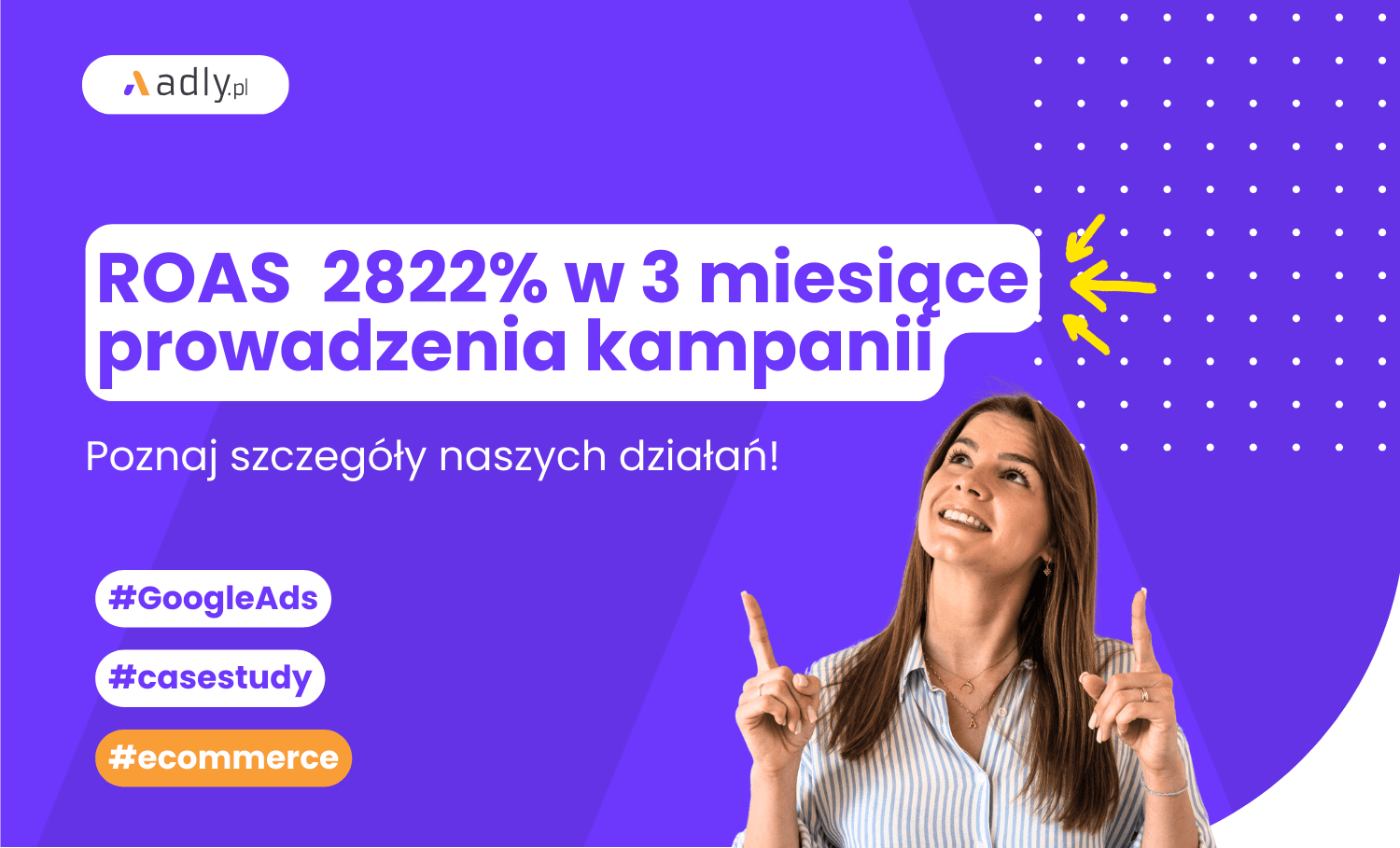 ROAS na poziomie 2822% w trzy miesiące prowadzenia kampanii Google Ads!