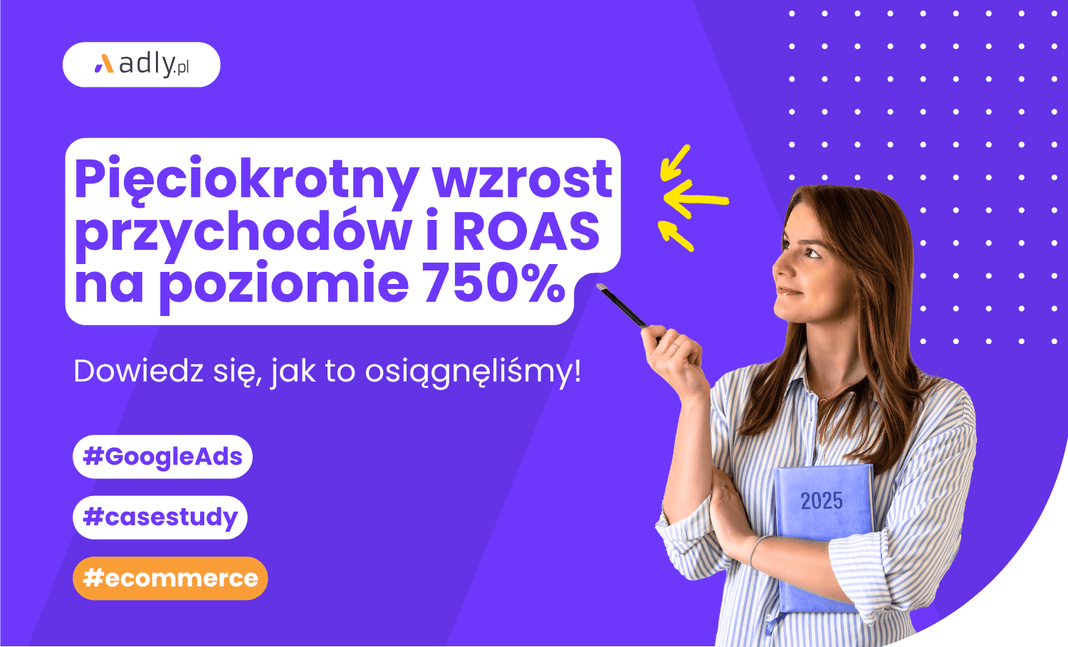 Case Study: Pięciokrotny wzrost przychodów i ROAS na poziomie 750%